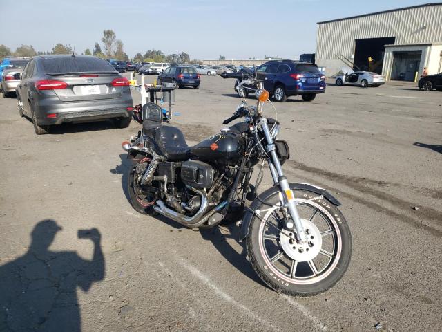 Salvage motorcycles for sale at Woodburn, OR auction: 1982 Harley-Davidson FXB