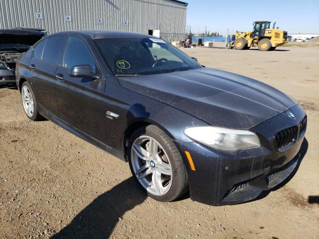 Salvage cars for sale from Copart Rocky View County, AB: 2011 BMW 550 XI