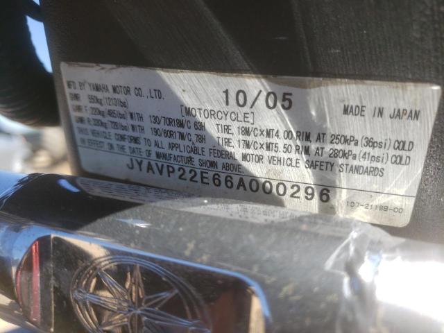2006 YAMAHA XV1900 CT JYAVP22E66A000296