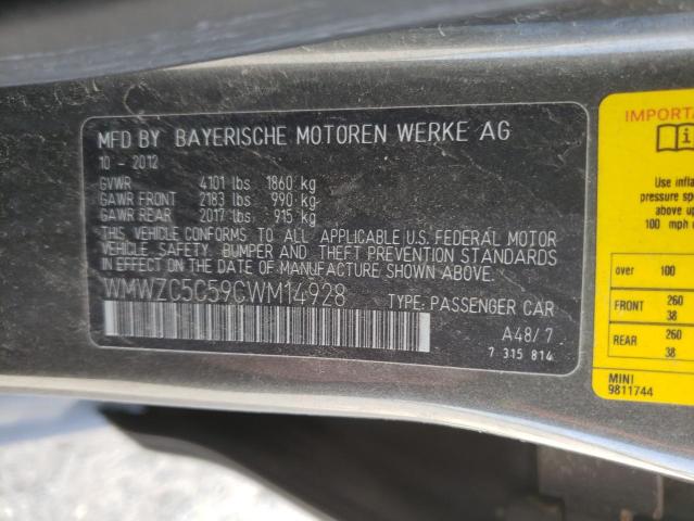 WMWZC5C59CWM14928 Mini Cooper S Countryman
