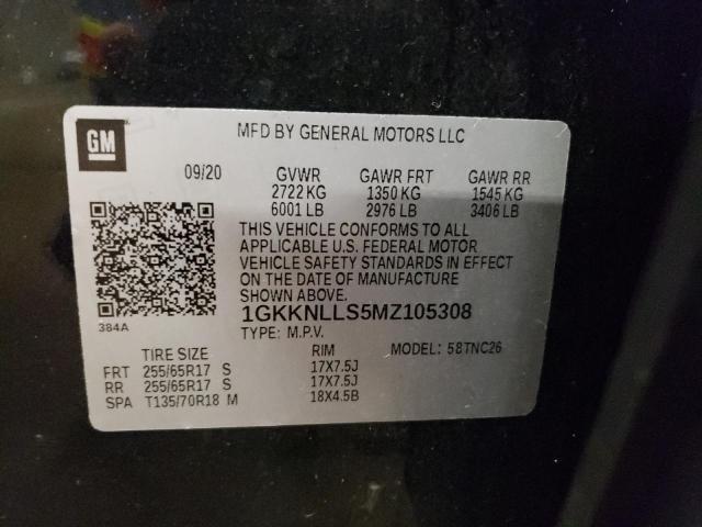 2021 GMC ACADIA AT4 1GKKNLLS5MZ105308