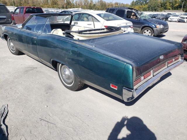 1970 MERCURY MARQUIS VIN: 0Z65K567899