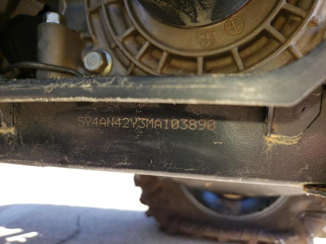 2021 YAMAHA YXE1000 5Y4AN42Y3MA103890