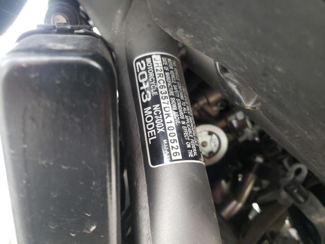 2013 HONDA NC700X JH2RC6357DK100526