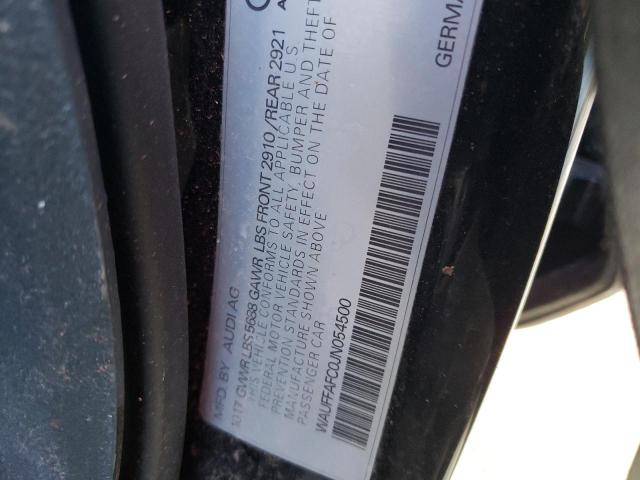2018 AUDI S6 PREMIUM WAUFFAFC0JN054500