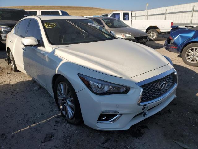 2021 Infiniti Q50 Luxe VIN: JN1EV7BR7MM750654 Lot: 63501072