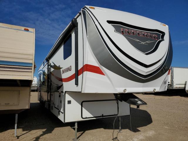 Salvage trucks for sale at Rapid City, SD auction: 2015 KZ Inferno