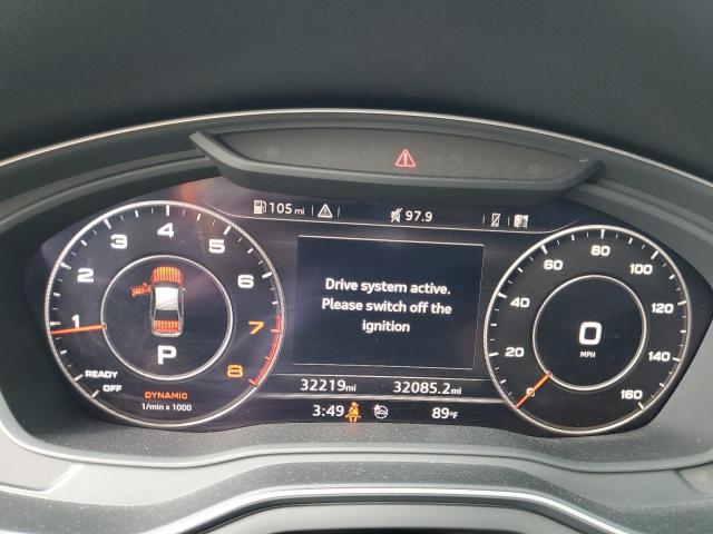 2019 AUDI A4 PRESTIG WAUFNAF42KN001312