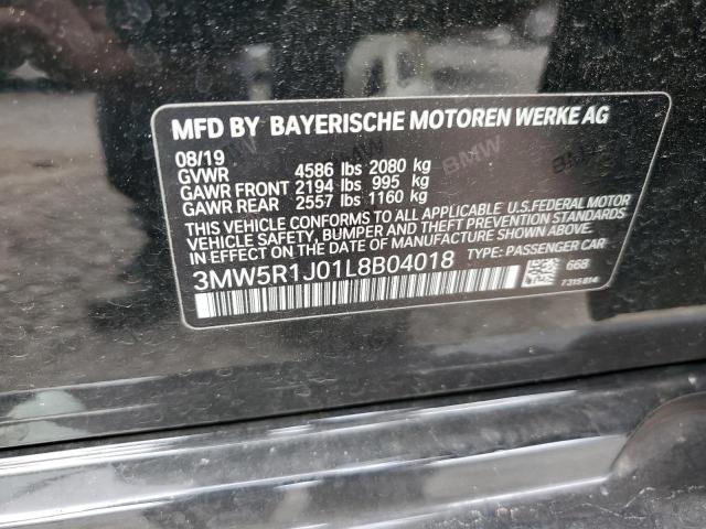 2020 BMW 330I - 3MW5R1J01L8B04018