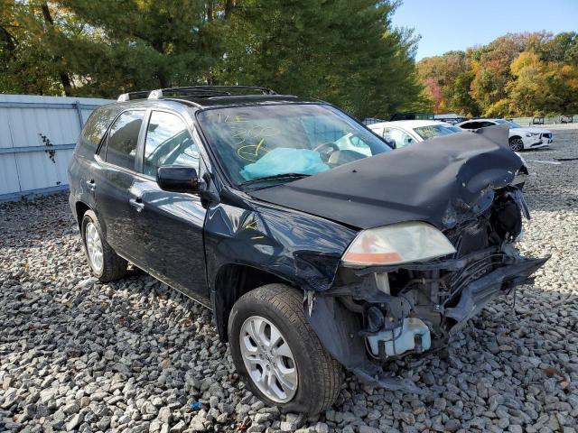 Salvage cars for sale from Copart Windsor, NJ: 2003 Acura MDX Touring