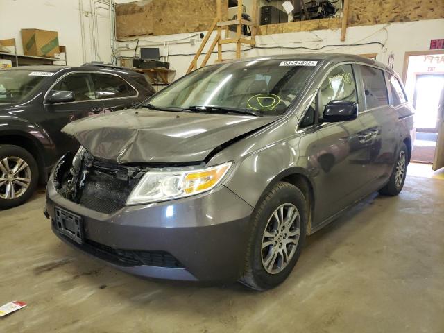 VIN 5FNRL5H67DB091019 2013 HONDA ODYSSEY no.2