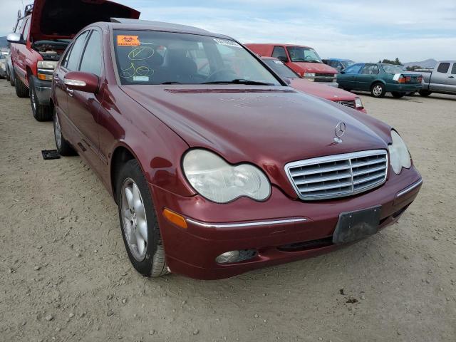 Salvage cars for sale from Copart San Martin, CA: 2003 Mercedes-Benz C 240