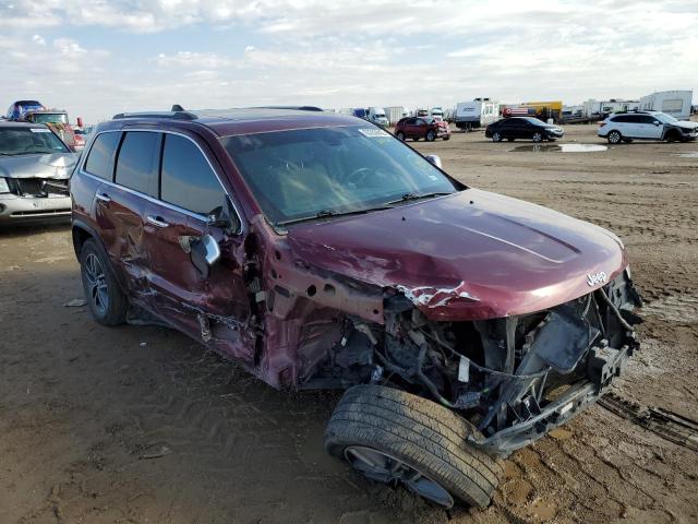 Salvage cars for sale from Copart Amarillo, TX: 2017 Jeep Grand Cherokee