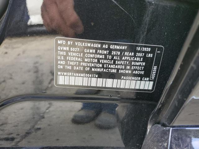 2021 VOLKSWAGEN ARTEON SEL WVWSR7AN4ME004174