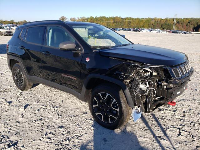 Jeep Compass salvage cars for sale: 2020 Jeep Compass TR