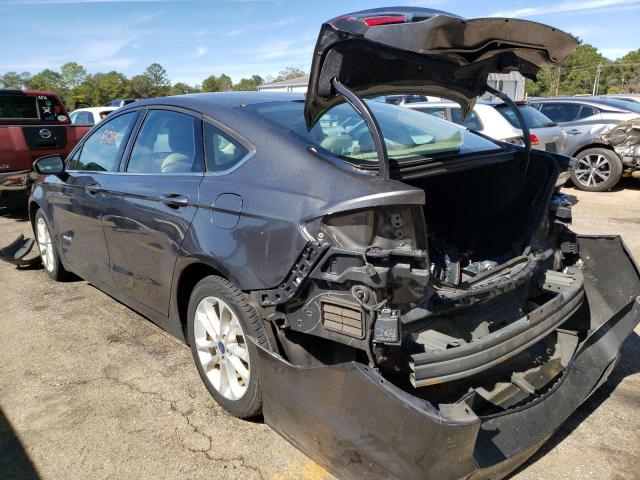 Lot #2473601172 2019 FORD FUSION SE salvage car
