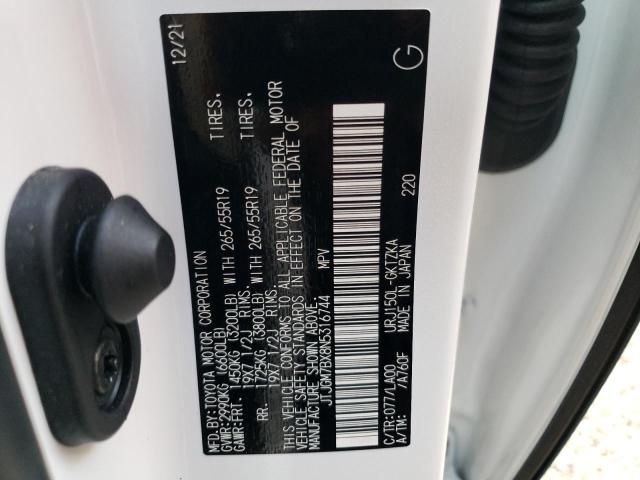 2022 LEXUS GX 460 LUX JTJGM7BX8N5316744