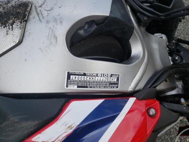 2019 HONDA CBR1000 S JH2SC7772KK200047