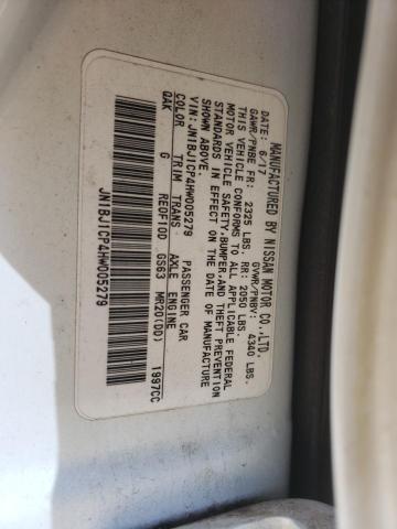 2017 NISSAN ROGUE SPT JN1BJ1CP4HW005279