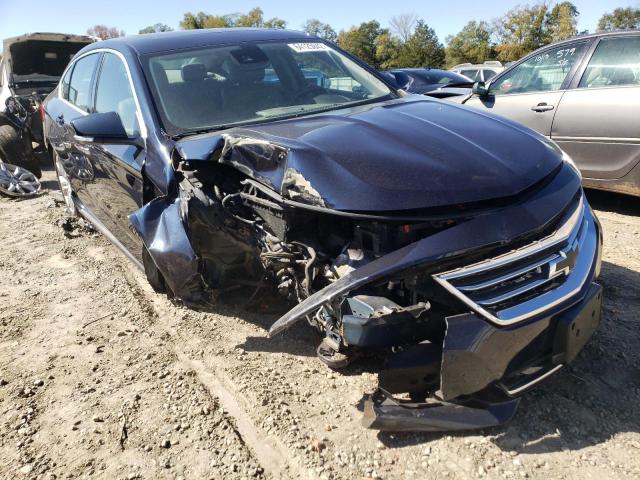 2017 Chevrolet Impala Lt Синий vin: 2G1105S38H9139313