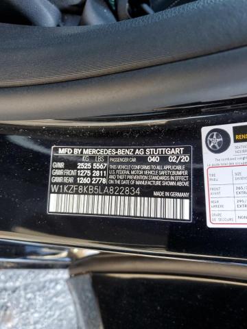 W1KZF8KB5LA822834 Mercedes-Benz E 63 Amg-s 4matic