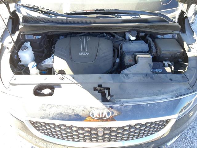 2017 KIA SEDONA SXL KNDME5C11H6336379