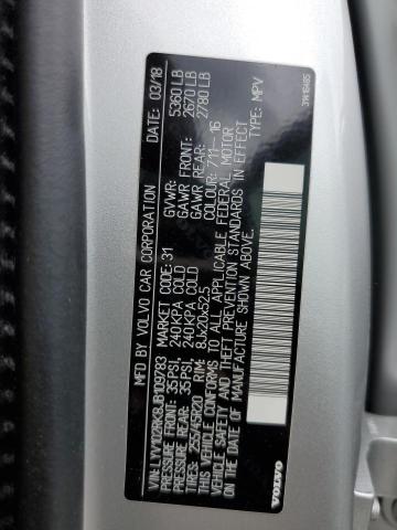 2018 VOLVO XC60 T5 LYV102RK8JB109783