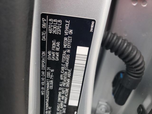 2018 VOLVO S60 POLEST YV1A0MTW8J2453374