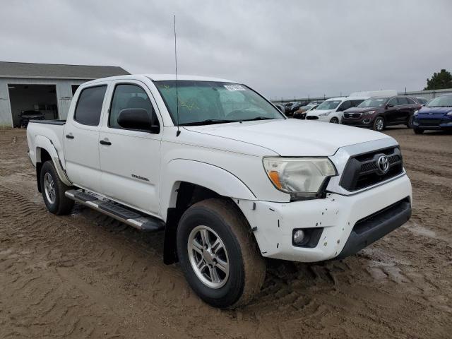 Salvage trucks for sale at Portland, MI auction: 2014 Toyota Tacoma DOU