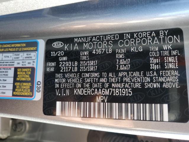 2021 KIA SELTOS EX - KNDERCAA6M7181915