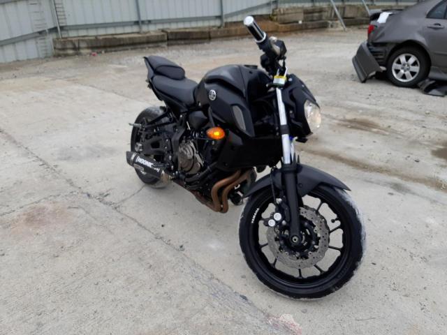 Salvage cars for sale from Copart Walton, KY: 2020 Yamaha MT07