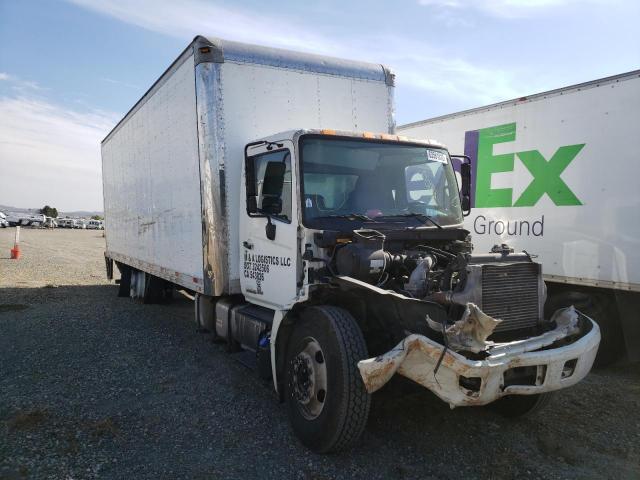 Salvage trucks for sale at Vallejo, CA auction: 2011 Hino 258 268