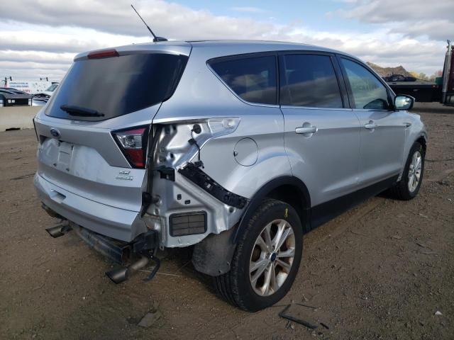 VIN: 1FMCU0GD8HUC74556 Auction: COPART Lot: 61647792 Location: IL - CHICAGO NORTH 1FMCU0GD8HUC74556 FORD ESCAPE 2017 SILVER Photo 4