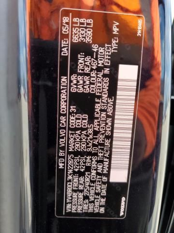 2019 VOLVO XC90 T8 IN YV4BR0CL3K1422875