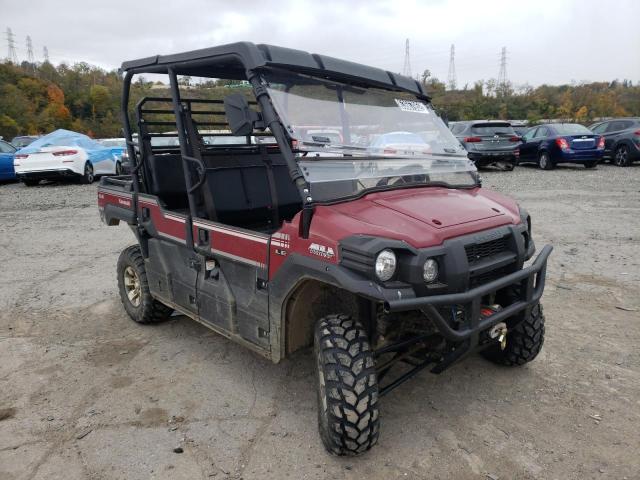 Salvage cars for sale from Copart West Mifflin, PA: 2015 Kawasaki KAF820 C