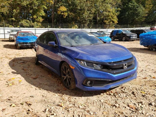 Honda Civic salvage cars for sale: 2019 Honda Civic Sport