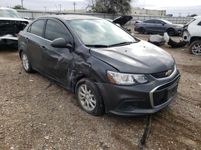 Salvage cars for sale from Copart Mercedes, TX: 2019 Chevrolet Sonic LT