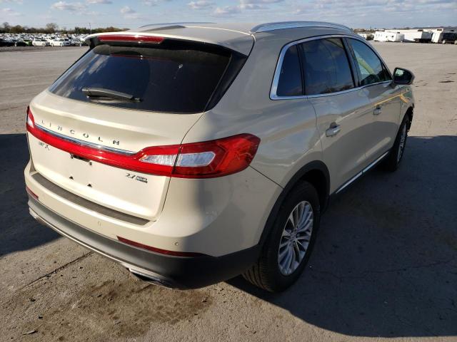 2016 LINCOLN MKX SELECT 2LMTJ8KP3GBL36009