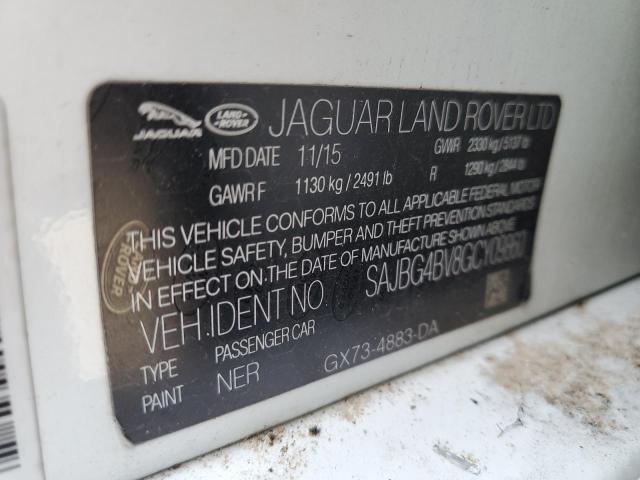2016 JAGUAR XF S SAJBG4BV8GCY09860