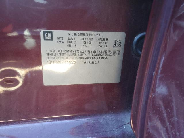 2015 CHEVROLET MALIBU LTZ - 1G11F5SL9FF142224
