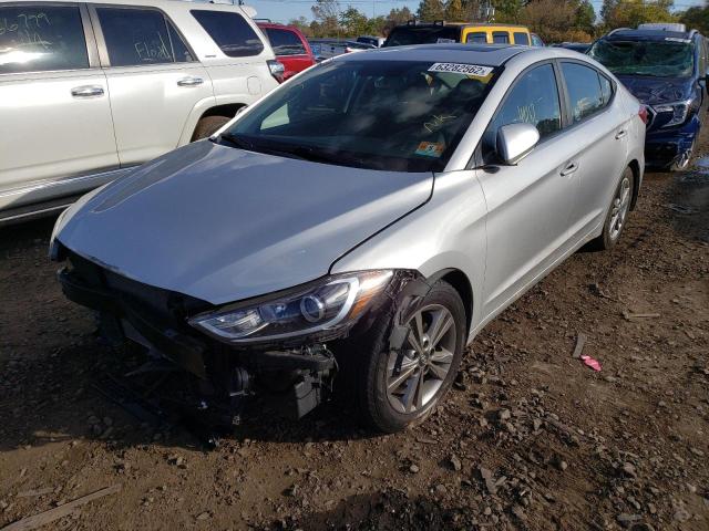 Vin: kmhd84lfxhu240786, lot: 44771883, hyundai elantra se 20172