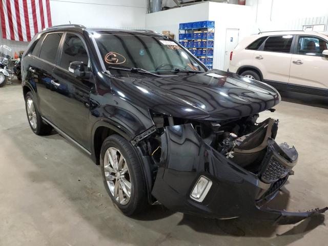 Salvage cars for sale from Copart Lufkin, TX: 2015 KIA Sorento SX