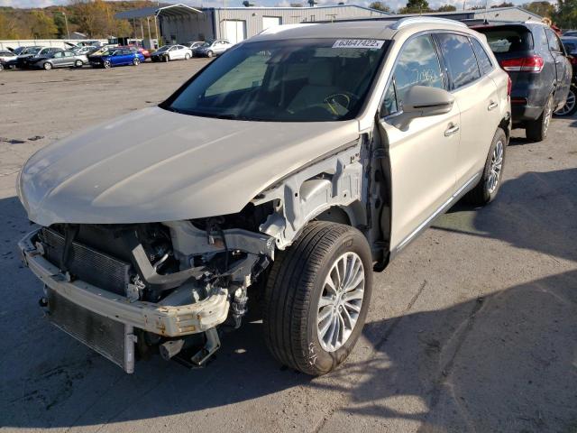 2016 LINCOLN MKX SELECT 2LMTJ8KP3GBL36009