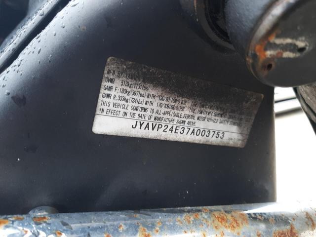2007 YAMAHA XVS1300 A JYAVP24E37A003753