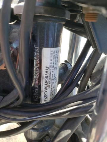 2017 YAMAHA XV250 C JYAVG04Y8HA002484
