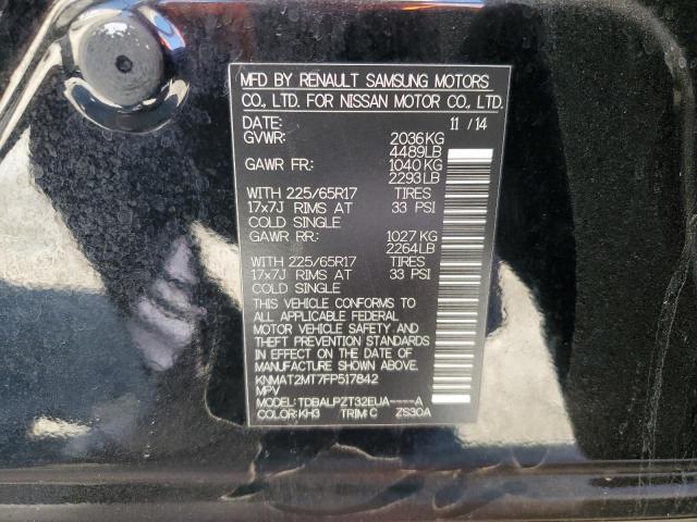KNMAT2MT7FP517842 Nissan ROGUE S
