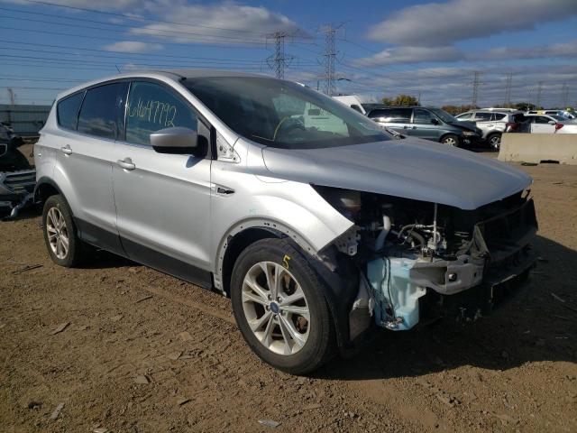 VIN: 1FMCU0GD8HUC74556 Auction: COPART Lot: 61647792 Location: IL - CHICAGO NORTH 1FMCU0GD8HUC74556 FORD ESCAPE 2017 SILVER Photo 1