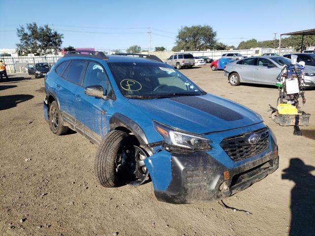 Salvage cars for sale from Copart San Diego, CA: 2022 Subaru Outback Wilderness