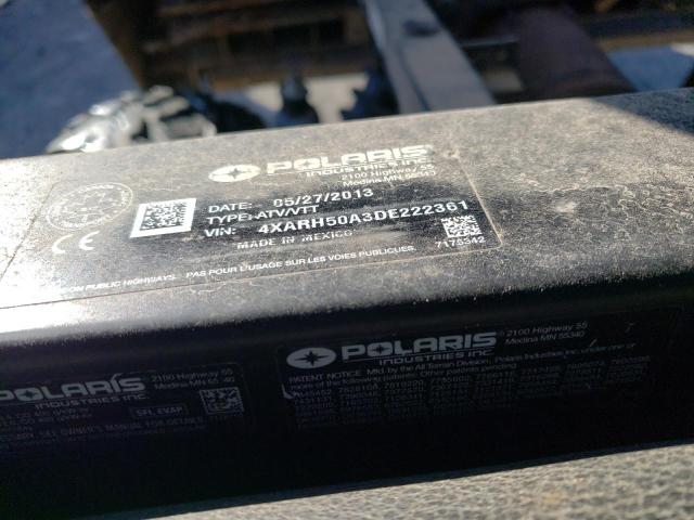 2013 POLARIS RANGER 500 4XARH50A3DE222361