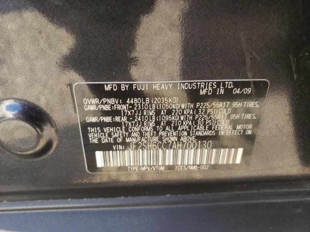 JF2SH6CC7AH700130 Subaru Forester 2.5x Premium
